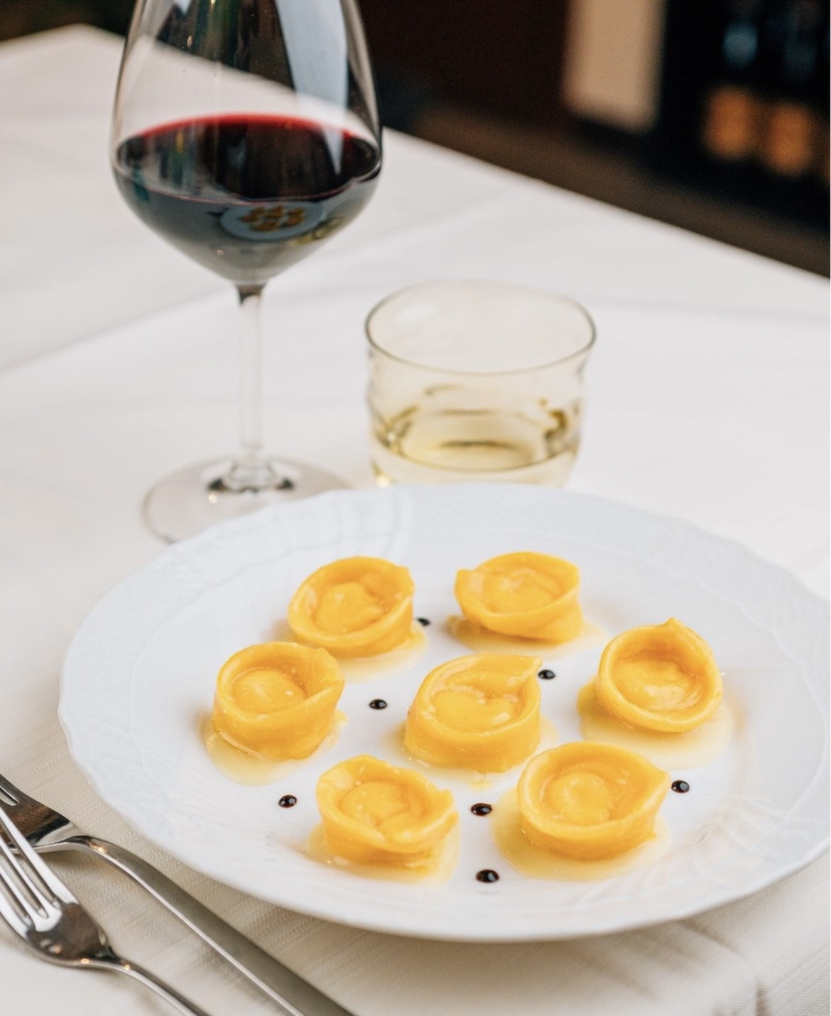 Ravioli al parmigiano